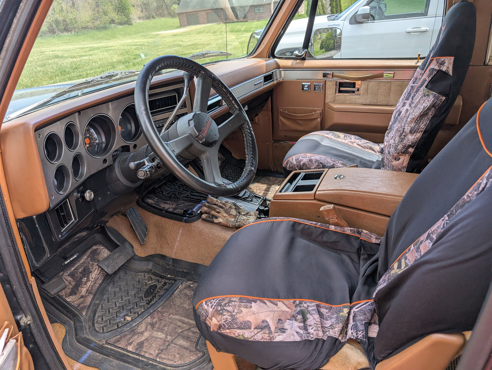 View of the Interior Dashboard from the Driver Side