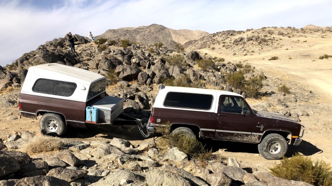1983 Chevy K5 Blazer w/ Off Road Trailer in Bakersfield, CA
