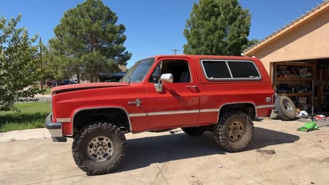 1984 Chevy K5 Blazer For Sale in Carlsbad, NM