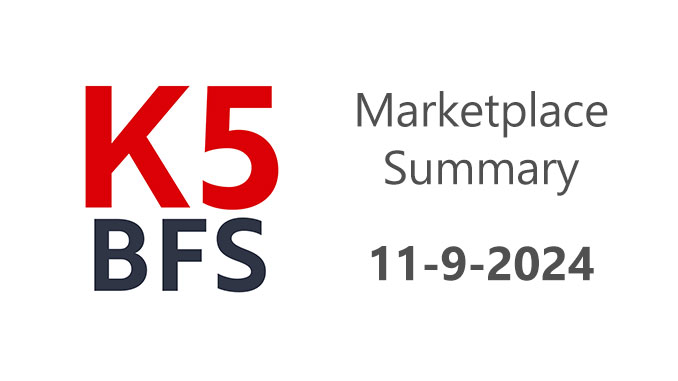 K5 Blazer Marketplace Summary for Nov 8th 2024