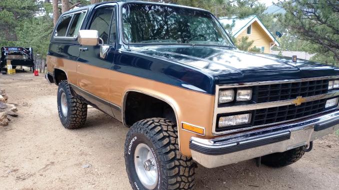 1989 K5 Blazer Silverado For Sale in Estes Park, CO