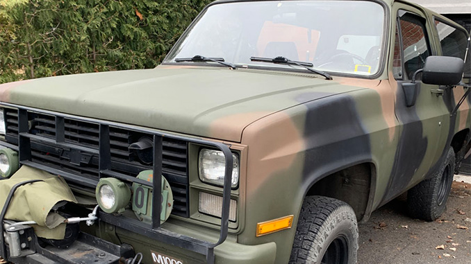 1984 Chevy K5 Blazer M1009 CUCV in Longueuil, QC